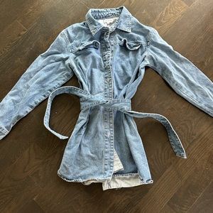 Denim Dress with Belt Superdown